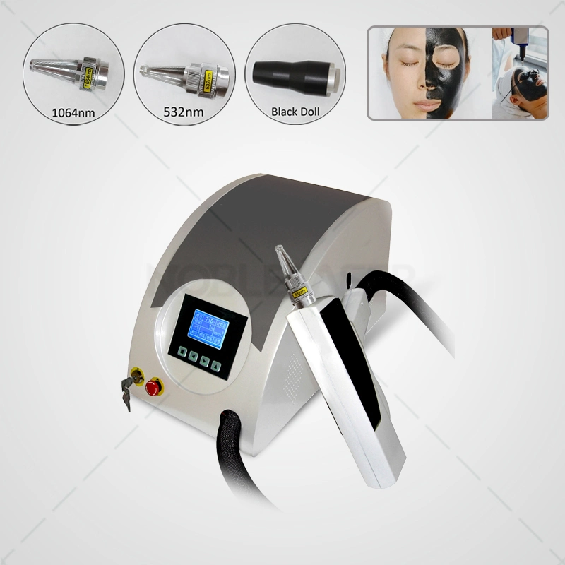 Multifunction YAG Laser 532nm 1064nm Tattoo Removal Pigment Therapy Equipment