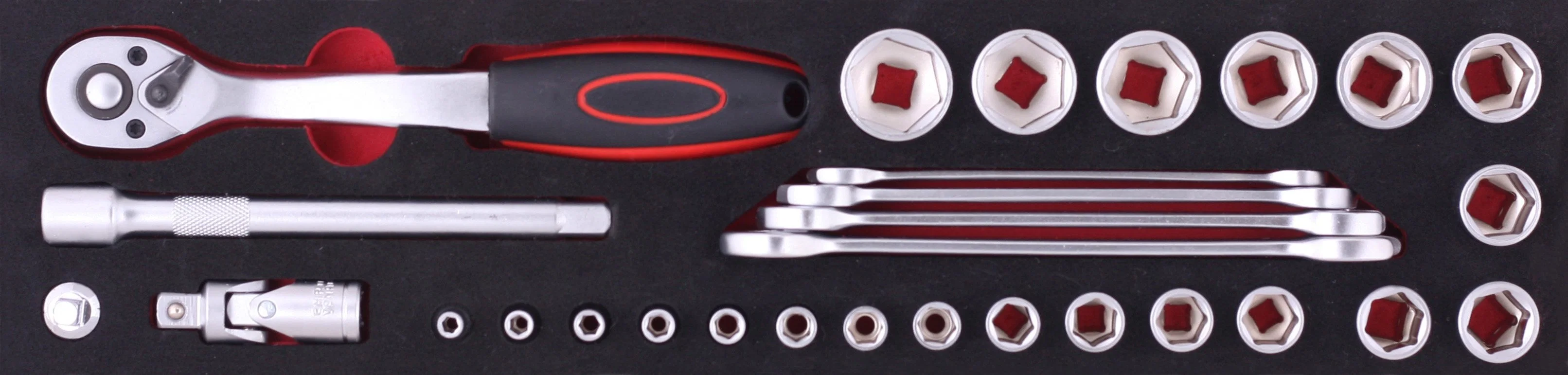 Kinbox 48PCS Hand Tools Werkzeugkasten Automotive Tools