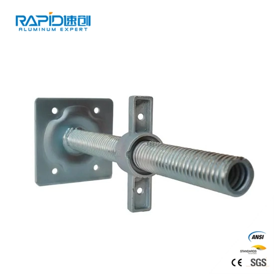 Scaffolding Hollow and Solid Screw Jack Base T Jack