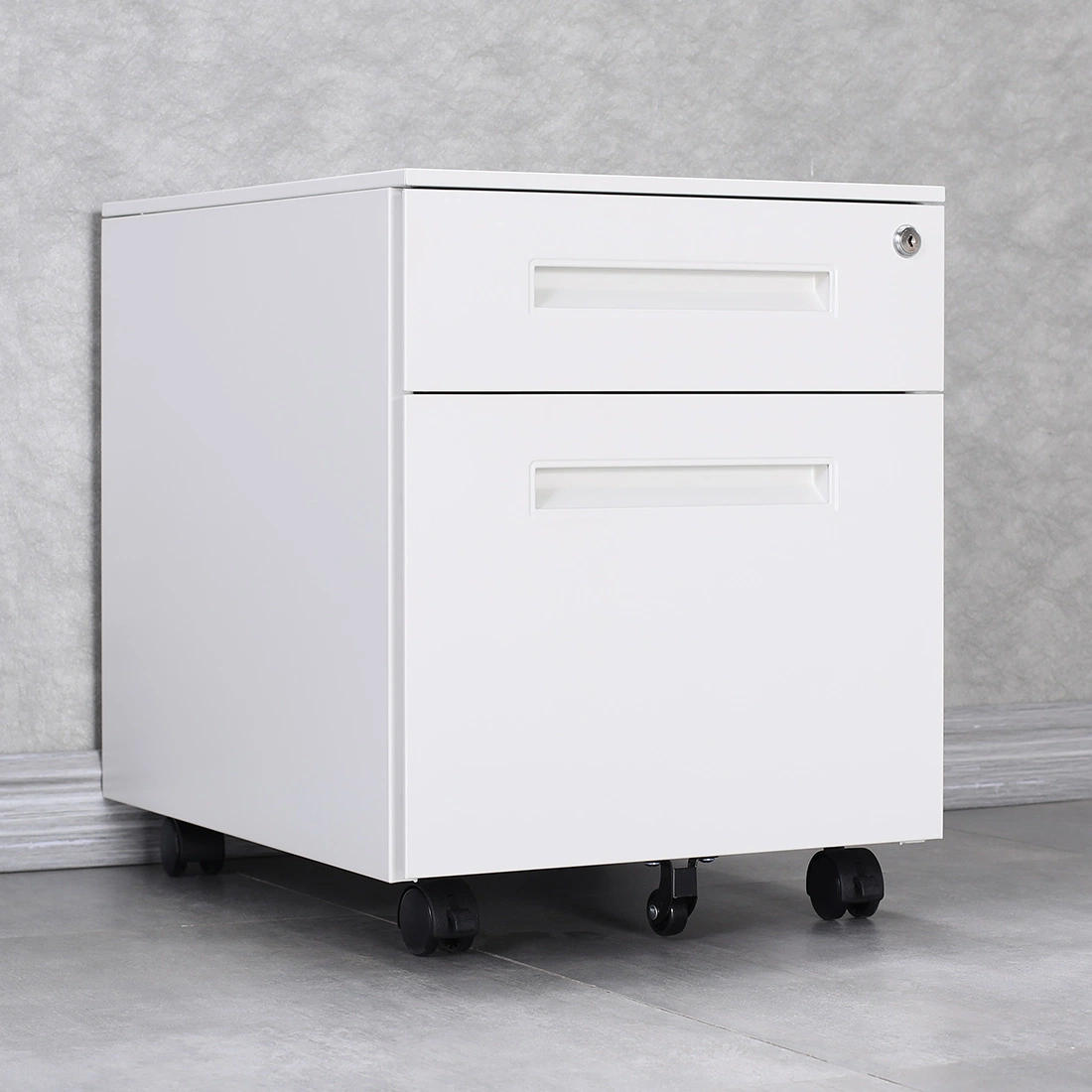 Gdlt Office Furniture Steel Mobile File Cabinet 2 Drawers Filling Cabinets Mobile Pedestal Drawer