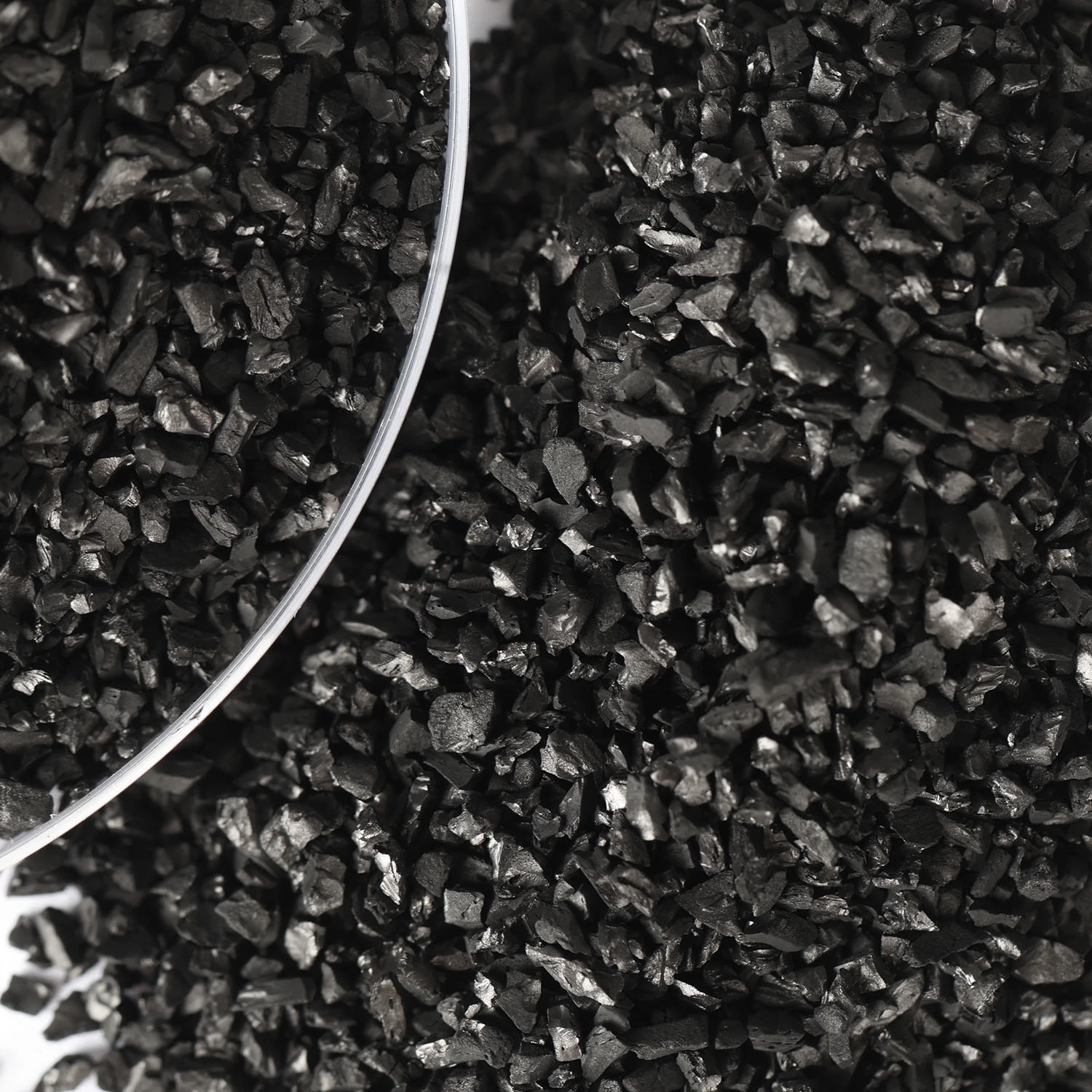 1000 Mg Per G Iodine Adsorption Value Black Coal Granular Activated Carbon Applied in The Field of Industrial Sewage Treatment