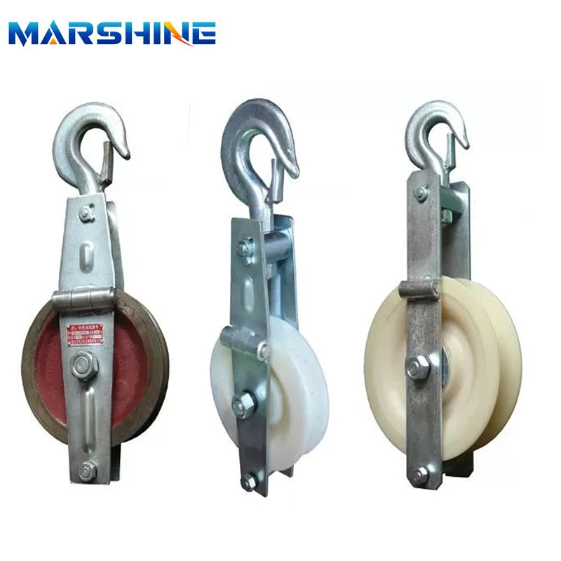 Earth Wire Grounding Conductor Stringing Pulley Earth Wire Stringing Block