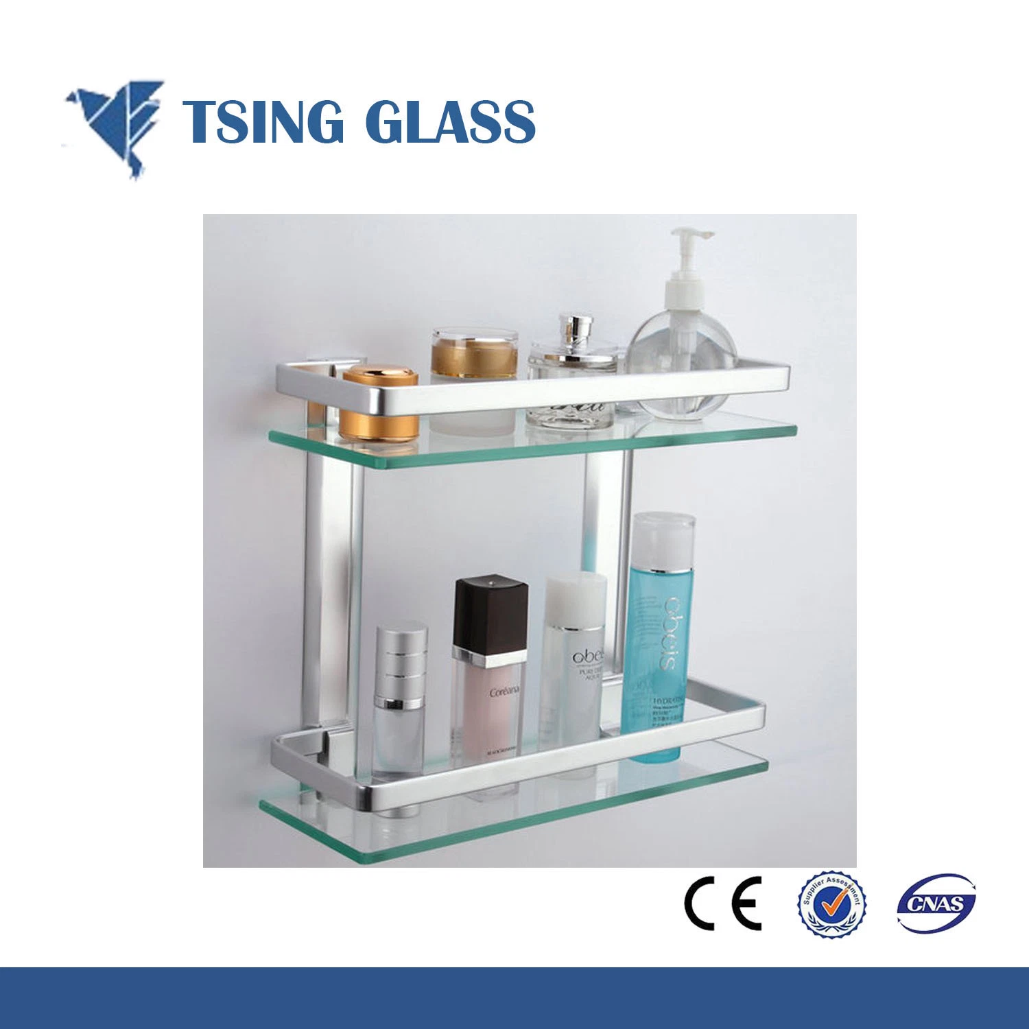 6/8/10/12mm Shelf Glass for Wall Corner / Wine Cabinet / Display Cabinet / Furniture