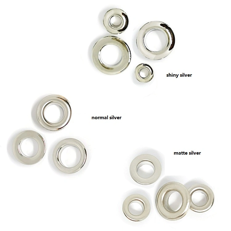 Professional High quality/High cost performance  Brass / Stainless Steel Gold Round Metal Eyelet for Apparel