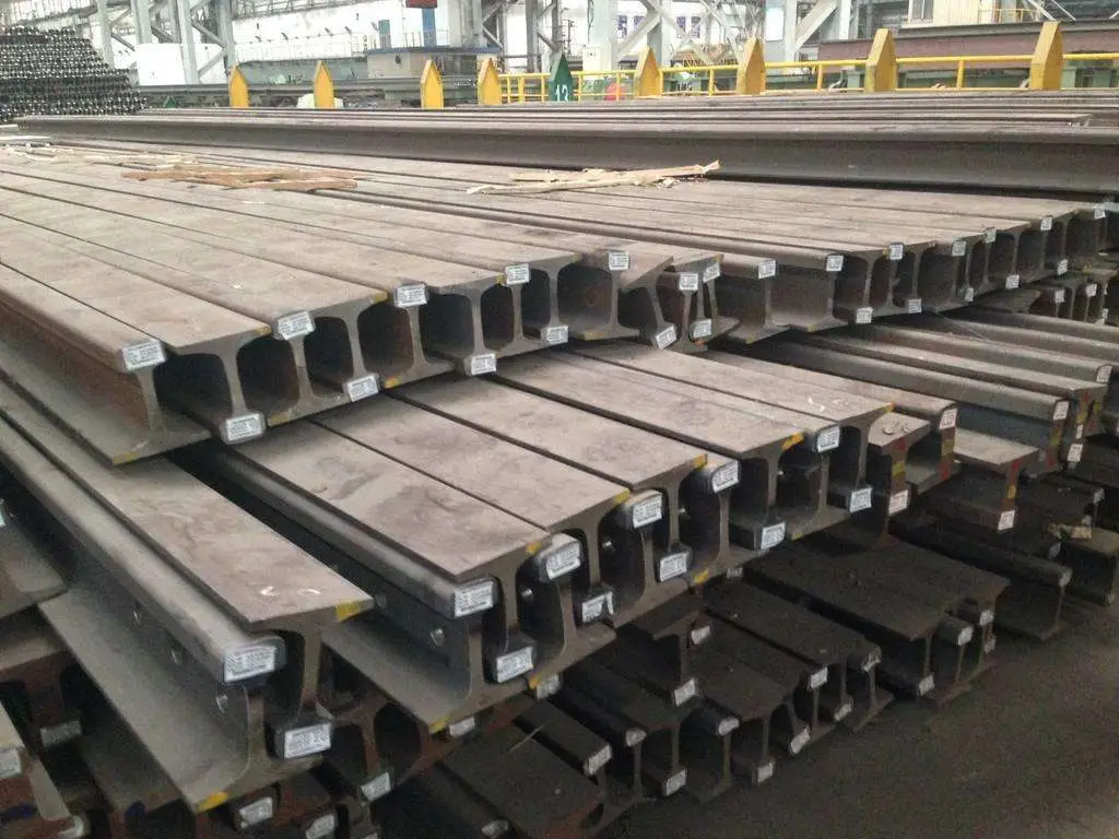 Railway Steel Rail 6m to 12m Length, Steel Rail Track From China, Steel Rail Track Material