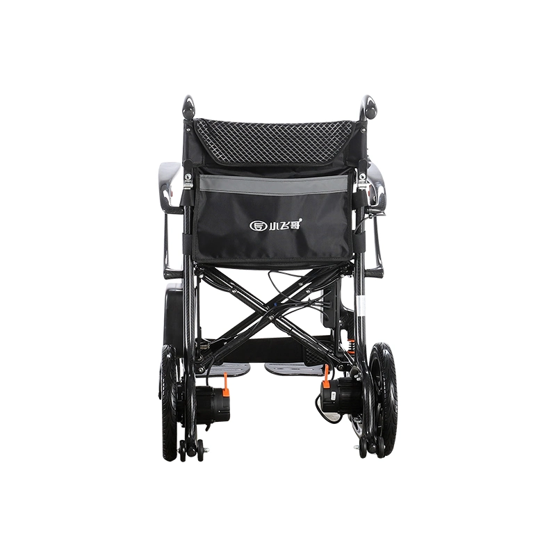 Ultra Lightweight Motorized Travel Adjustable Portable Foldable Carbon Fiber Folding Power Electric Wheelchair for Sale