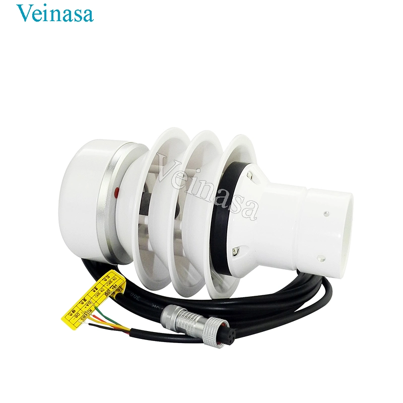 Veinasa-Ldyl 12-24VDC Modbus/SD-12 24GHz ABS mide varios tipos de precipitación pluvial Medidor de lluvia OEM sensor de lluvia