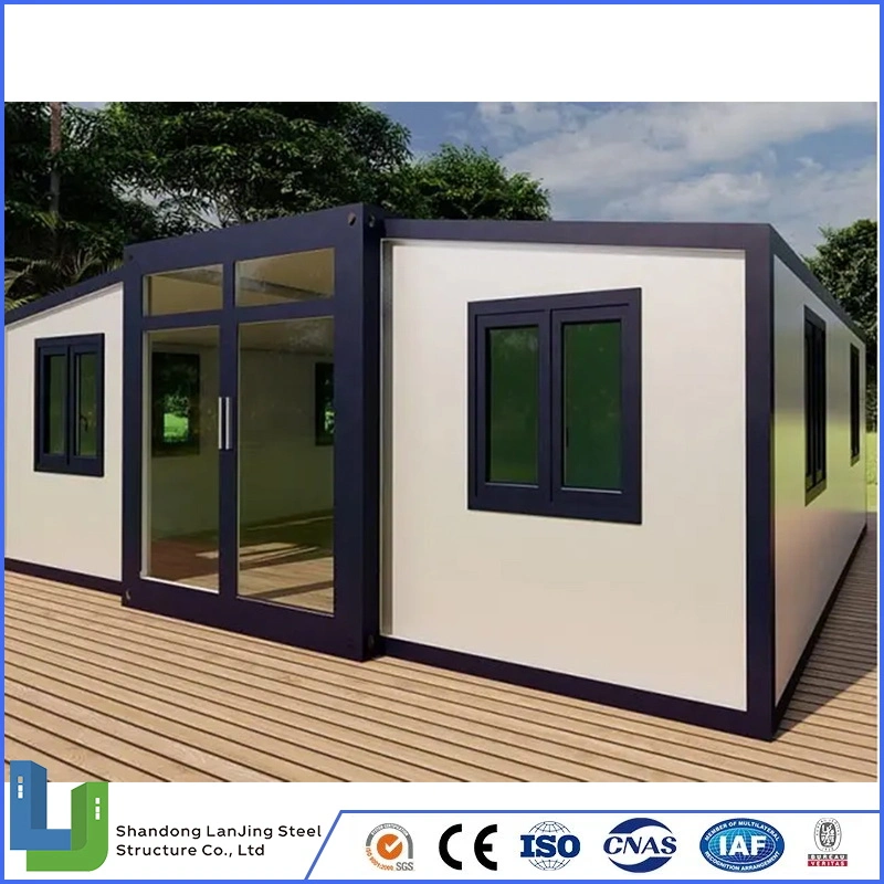 Casa de contenedores expandible de lujo pequeño Prehab Casa Kit Prehab Casa 3 Dormitorios Flat Pack Container House