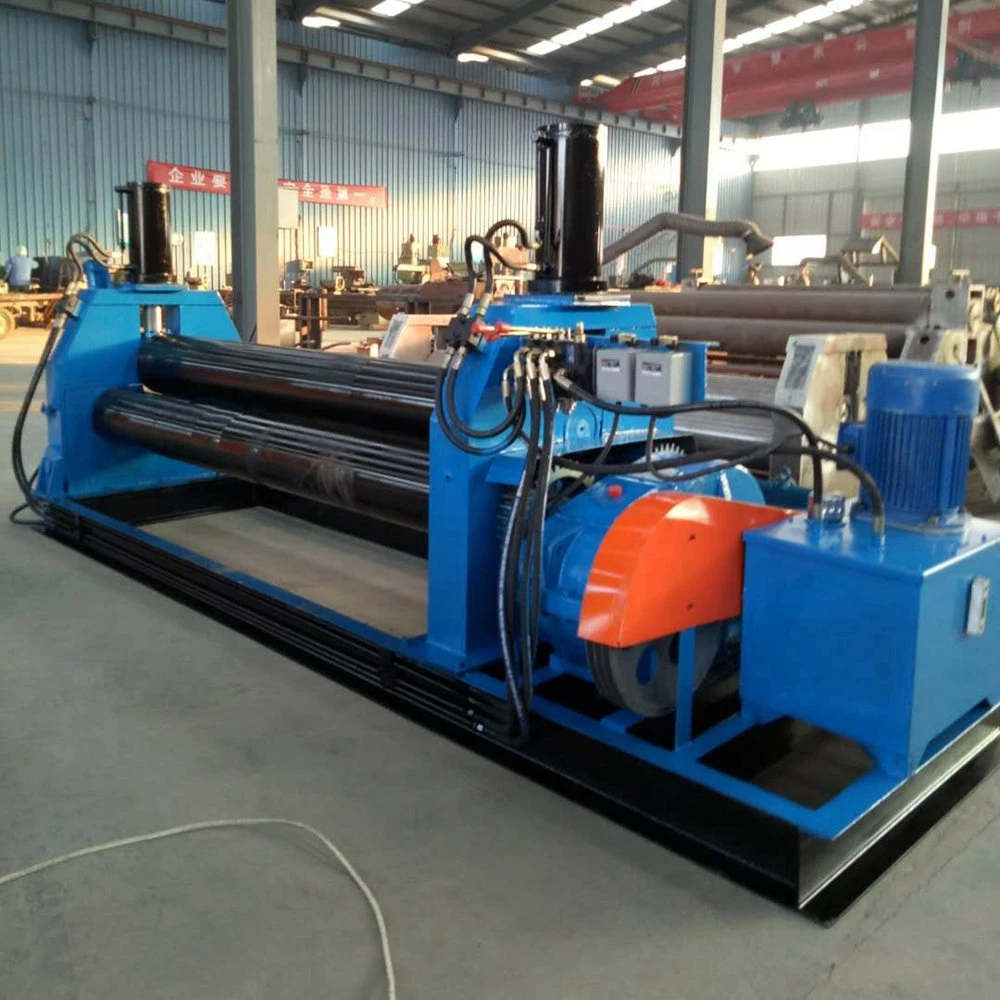 4rollers Heavy Pressure Vessels 420MPa Plate Roll Bending Machine