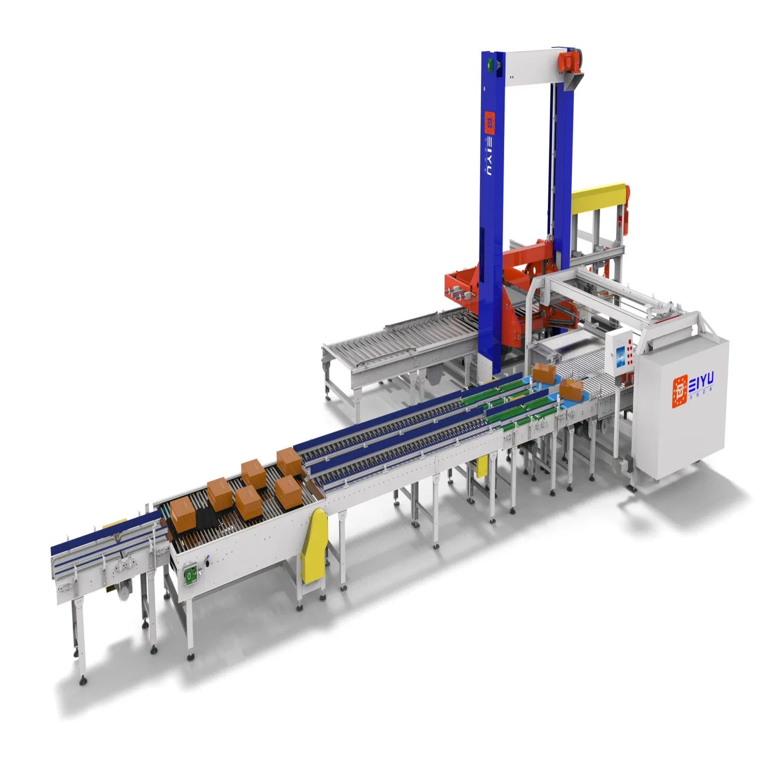 Spc-HPS Automatic Filled Tin Cans Palletizer/ De-Palletizer Machine for Canned Pet Bottle Food