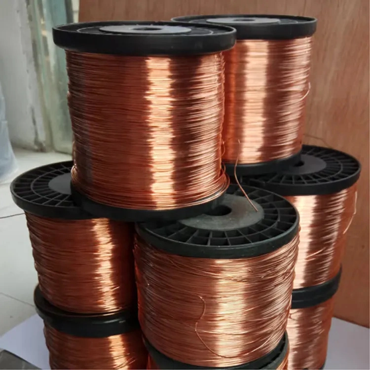 Precio de la varilla de alambre de cobre esmaltado según Ton ASTM C34500 C34700 C34900 C36000 C37890 C38000 cable de cobre aislado