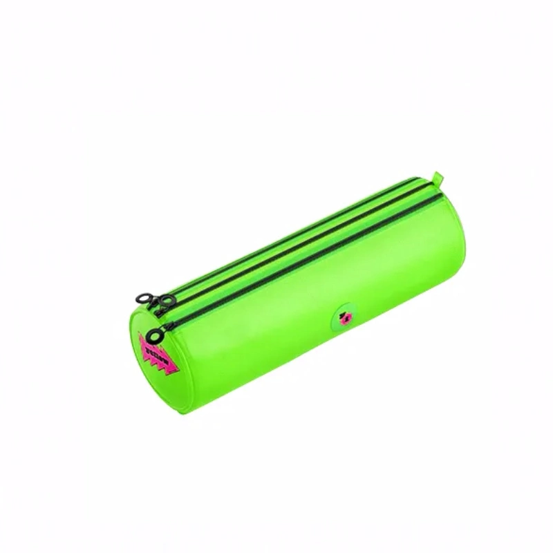 Custom Printed Large Colored Waterproof School Neoprene Tin PVC Pencil Case