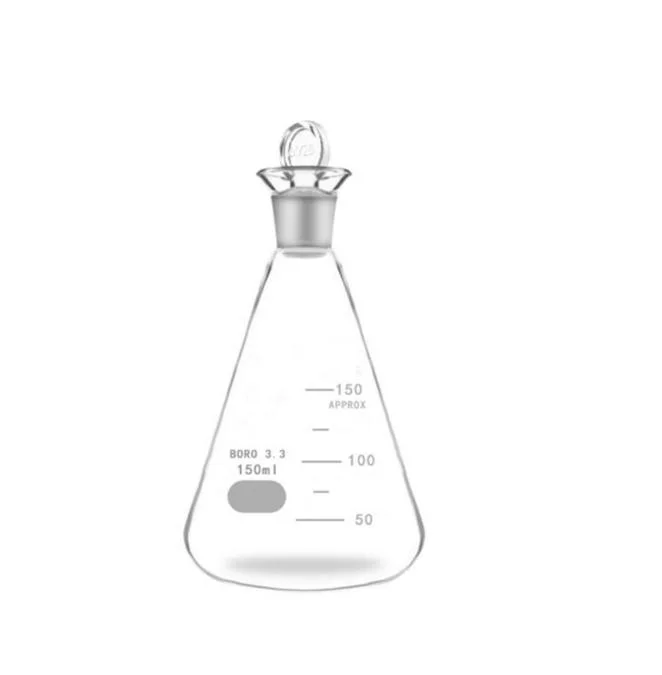 Hot Sales Erlenmeyer Flask with Stopper