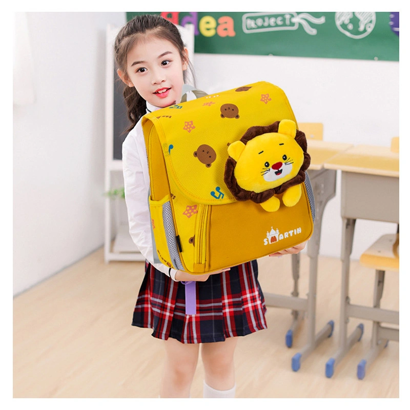 New Fashion Kids&prime; School Backpack Lightweight Bags for Children Funny School Bag