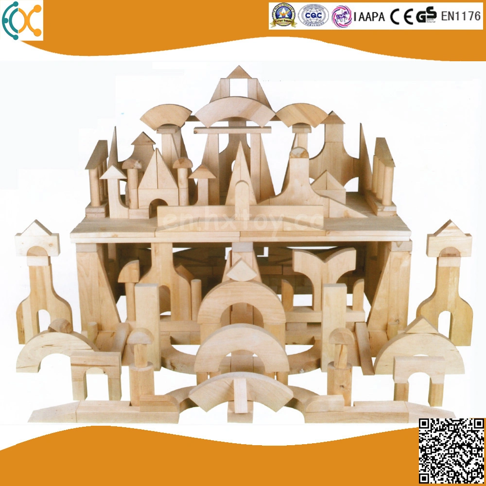 Carbonized Wood Large Size Outdoor Children Toy Bricks