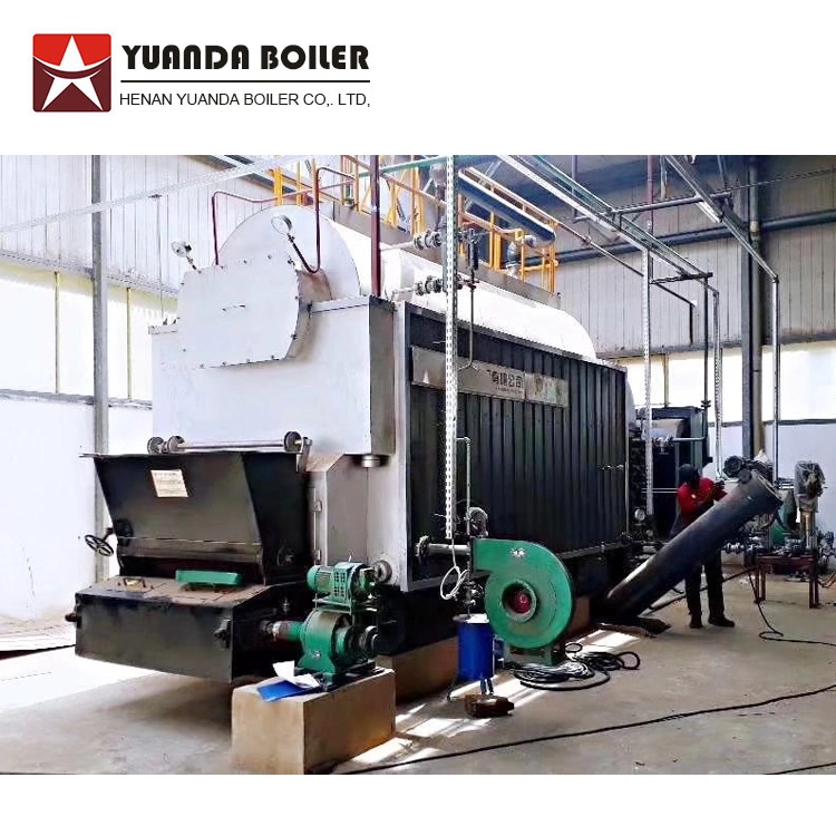 Dzl Szl Series 1 2 3 4 5 6 8 10 12 15 20 25 30 Ton Coal Biomass Fired Steam Boiler for Textile Industry