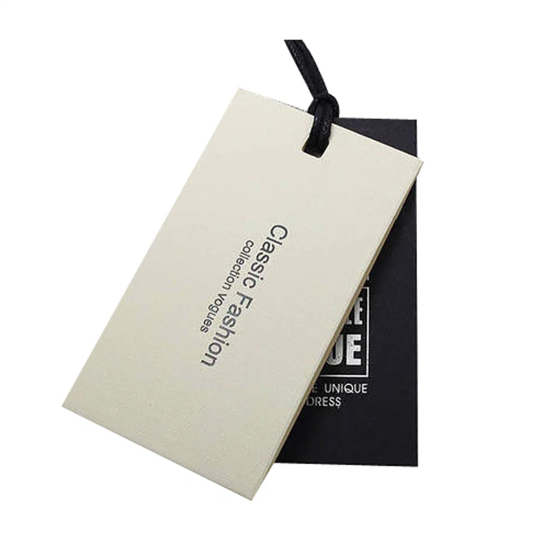 Custom Garment Special Paper Hang Tags Clothing Brand Tags