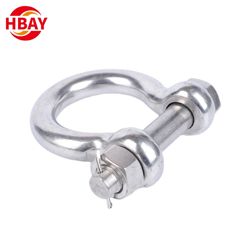 Drop Forged High Tensile Screw Pin/Safety G-2130 Anchor Shackles Rigging