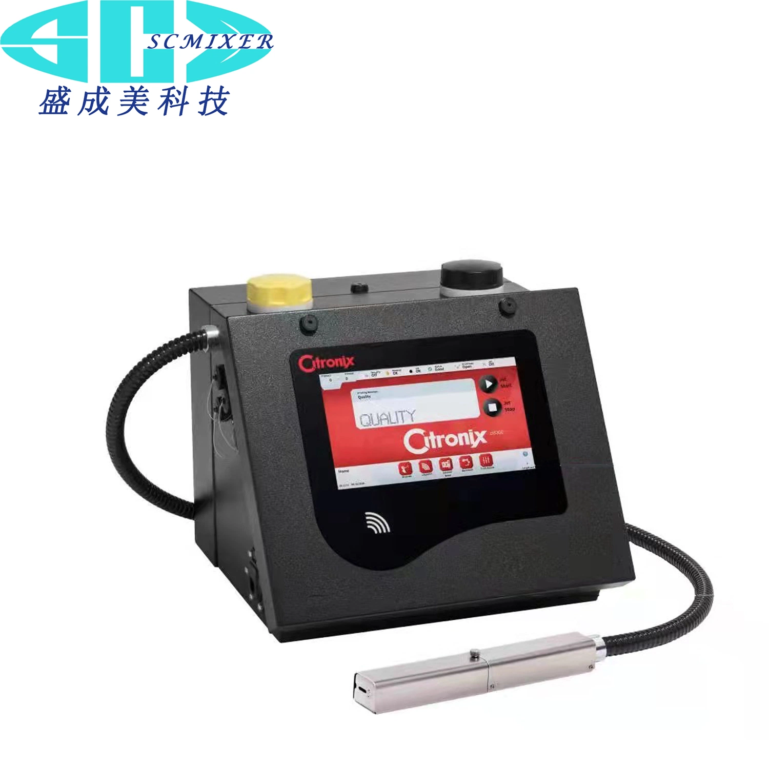 Industrial Automatic Online Cij Printer Inkjet Coding Machine Inkjet Code Printer Expiry Date Compatible Videojet Printer