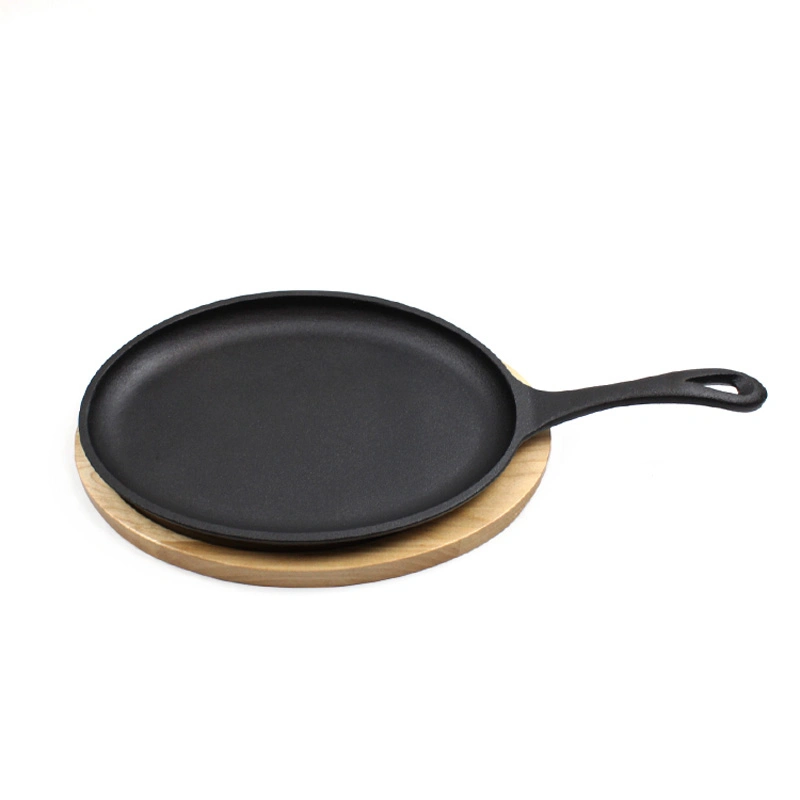 Wholesale Classic Kitchen Cookware Tools Cast Iron Steak Sizzler Plate