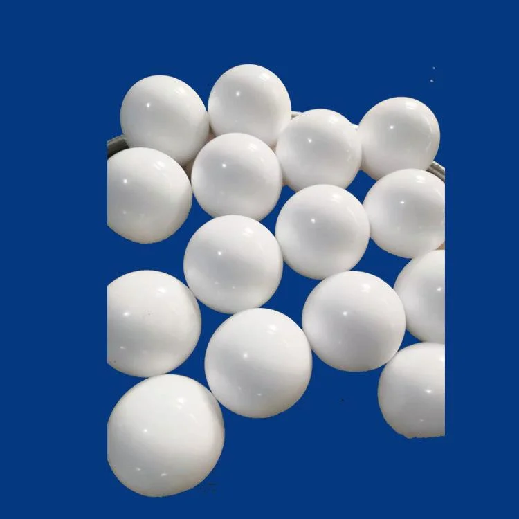 Processing Custom - Made White High - Temperature PTFE Ball