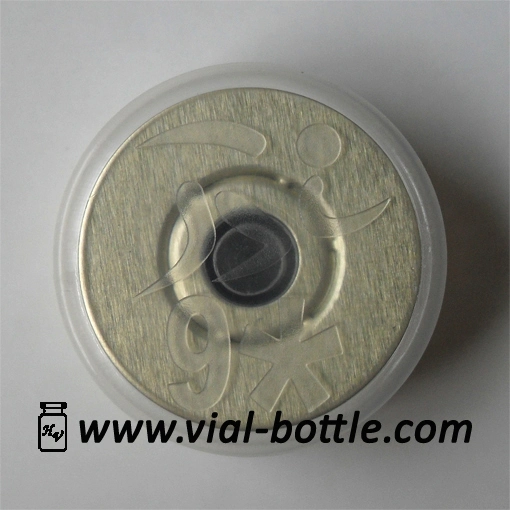 Custom Logo Accept Top Healthy Vial Aerosol Cap Flip-off Seal