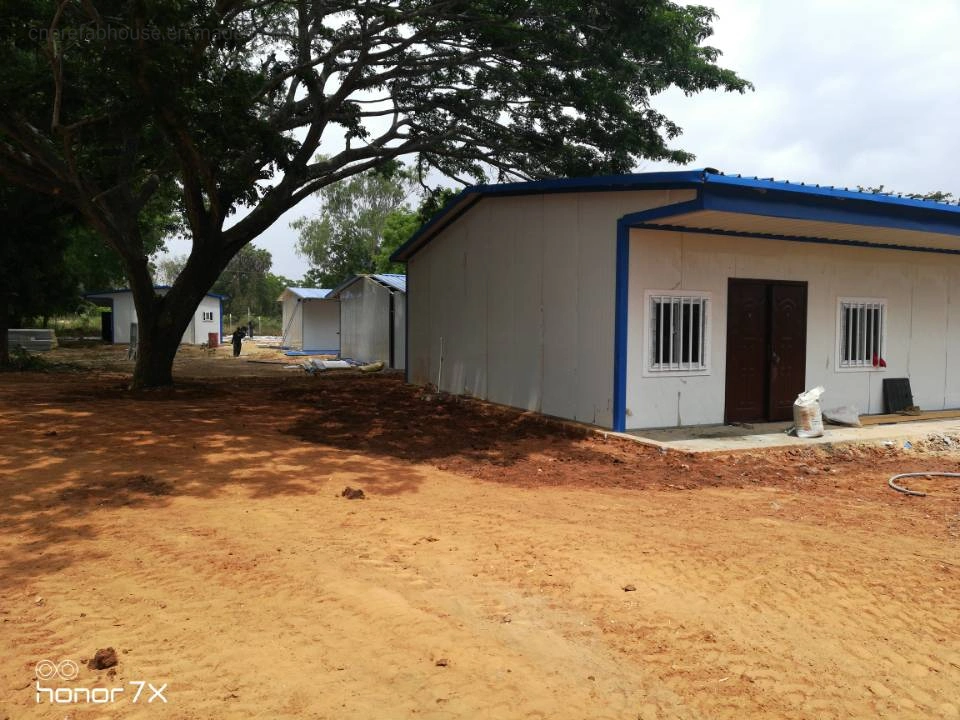 Gabon Prefabricated House Building for Labor Camp and Site Office