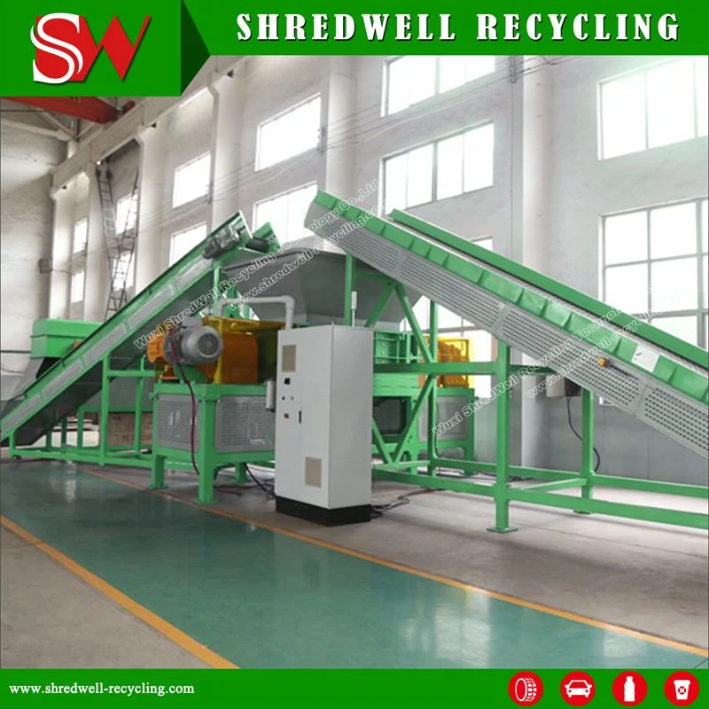 Used Tire Recycle Plant for Road Subgrade Aggregate