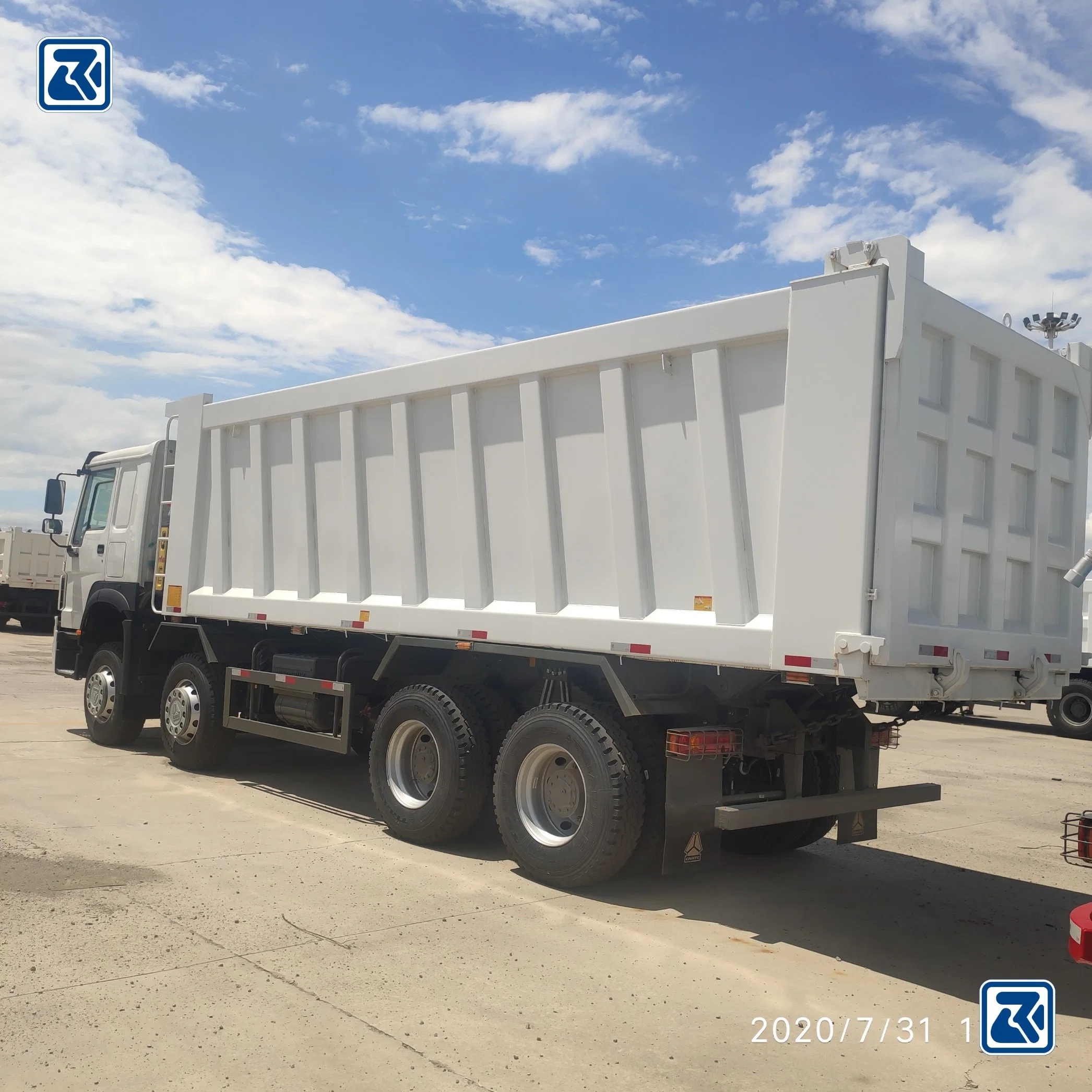 Camiones usados pesados HOWO nueva sino Sinotruk Beiben Dongfeng Shacman Foton 8X4 Dumper volquete camión volquete basculante