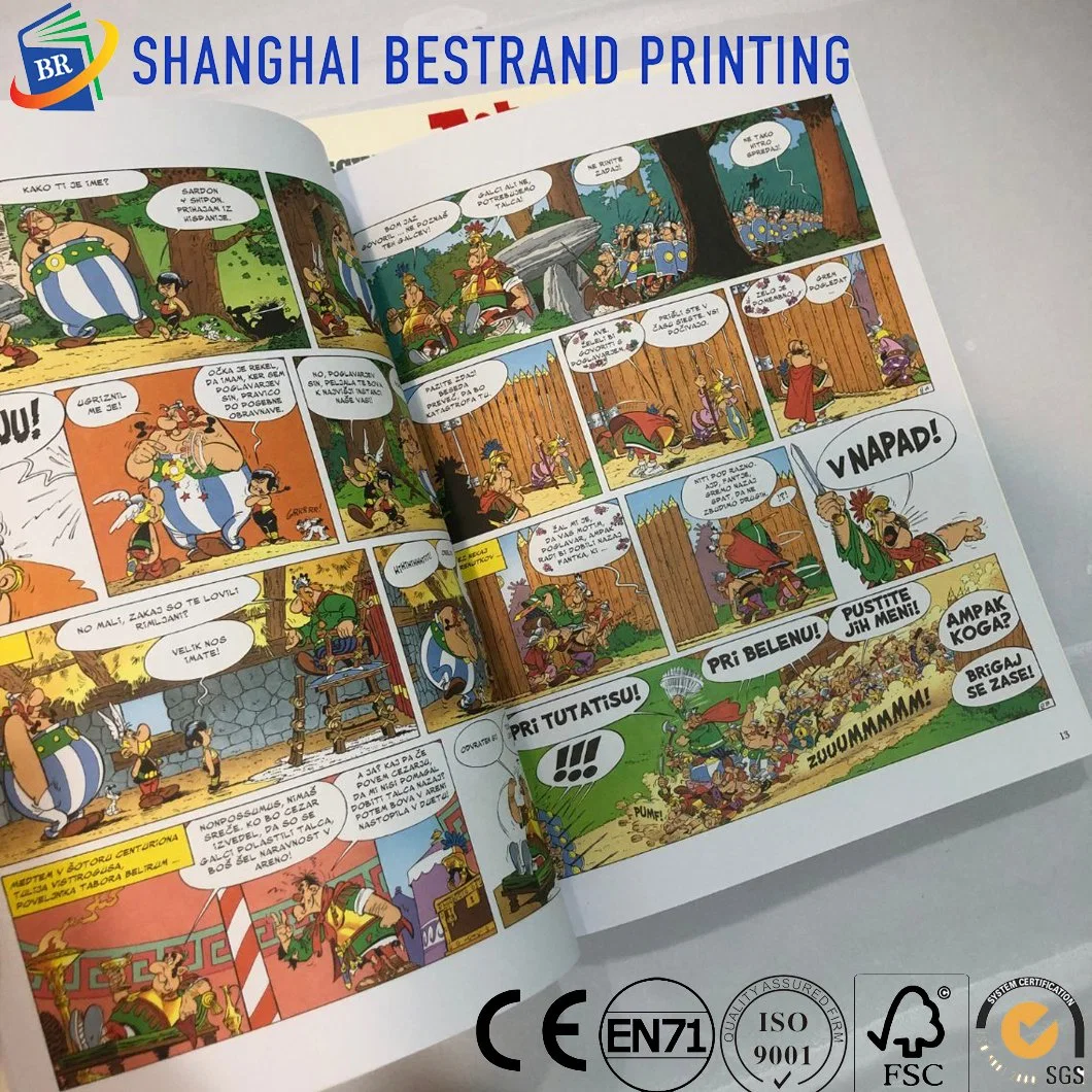 Hot Selling Personalize Wholesale/Supplier Fiction Printing with Shrink Wrap