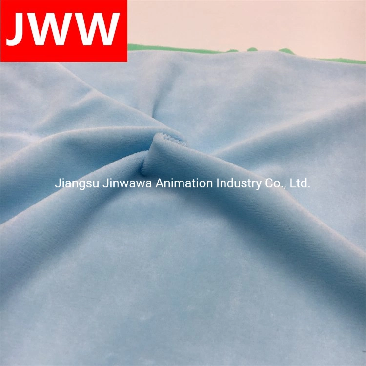 Wholesale/Supplier Crystal Super Soft 1.0 mm Brushed Velvet Fabric for Bedding Sofa.