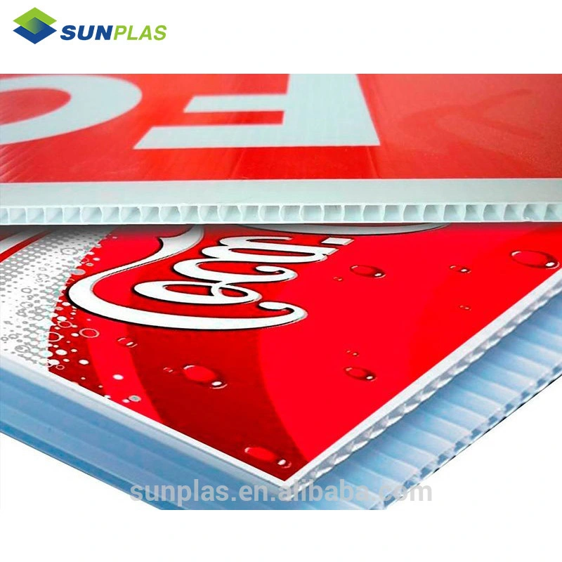 Wholesale/Supplier Cheap Custom Design Color PP Hollow Corrugated Plastic Sheet