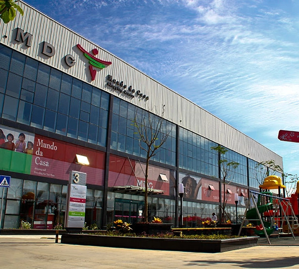 Structure métallique préfabriquée de supermarché avec certification CE