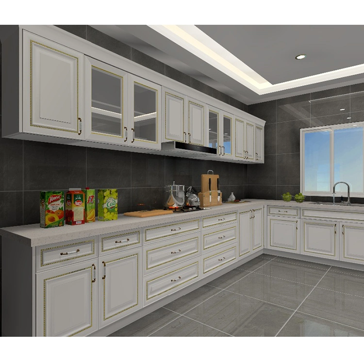 Whosale High quality/High cost performance Laminate Materials Kitchen Cabinets