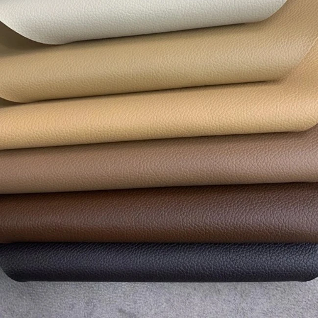 Thick Fish Scale Bottom Fabric PVC Synthetic Leather for Car and Car Seats