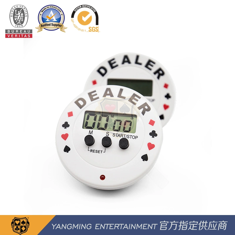 Texas Hold'Em Timer temporizador electrónico Código de Banca Electrónica Temporizador de pequeñas y redondas Countdown Timer Ym-Dt concesionario01