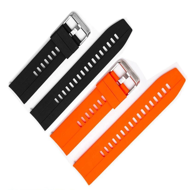 Personalized Custom Camouflage Breathable Waterproof Rubber Strap for Silicone Watch Band