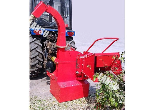 4X4 Wheel 4WD Tractor Front Loader Farm Tractor Hog Hogger Edging Grinder Forest Machine