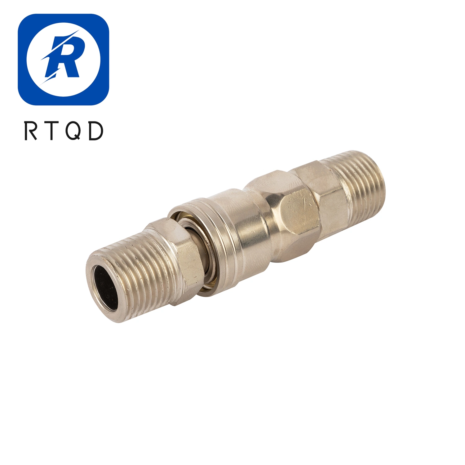 High quality/High cost performance and Low Price High-Performance Pneuamtic Accessories Quick Coupler Air Hose Connector Self-Locking C Series Connector Matte Plated