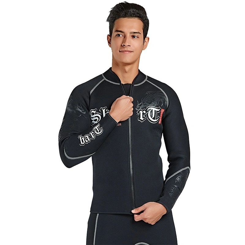 Fashion Style Samt Keep Warm Sportswear 3mm Front Zip Diving Anzug Wetsuit zum Tauchen