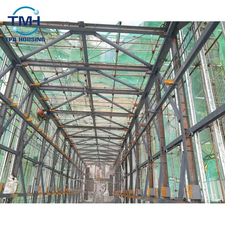 Arch Multi-Storey Prefabricated Steel Structure Building for Hotel