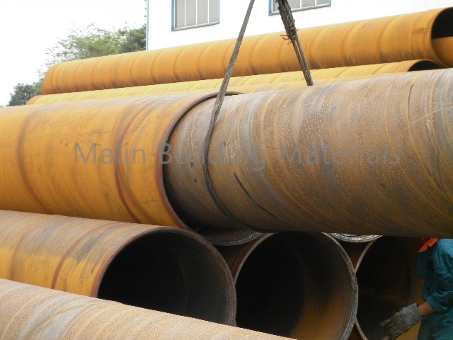 DN200 to DN5000 ASTM En Standard LSAW/ERW/SSAW Carbon Steel Pipe Piles