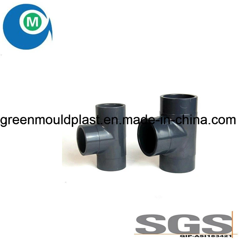 Customized Industrial Parts Plastic Cross Pipe Fitting Parts Plastic Injection Mould