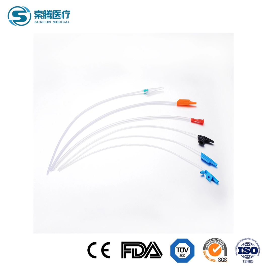 Suoton Medical Grade PVC aspiration phlegm Catheter China long Shelf Aspiration à vie fermée phlegm Catheter Factory OEM aspiration personnalisée à usage unique Cathéter de flegme