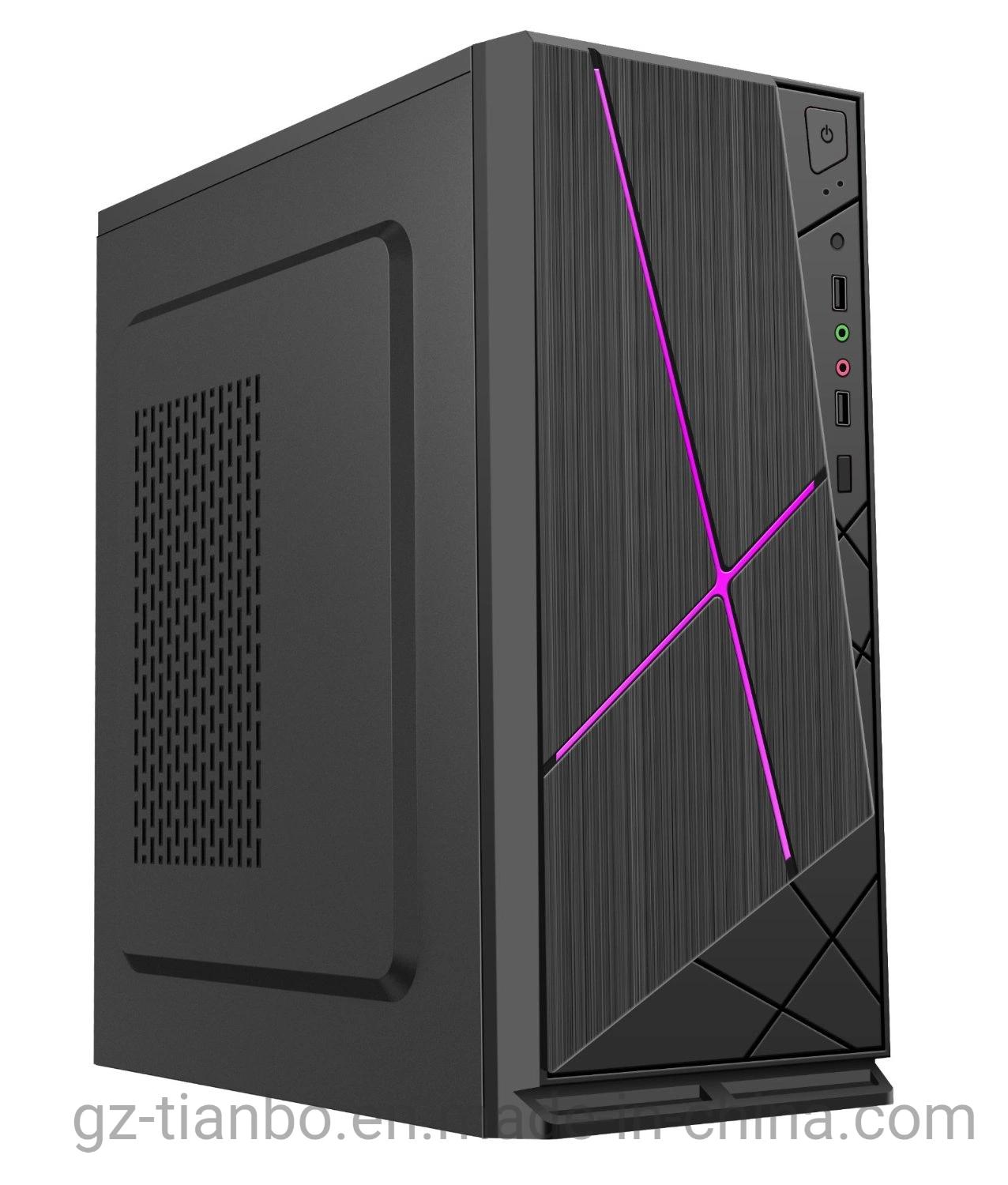 Torres de cajas de ordenador ATX Gabinete CPU Towe media carcasa del PC
