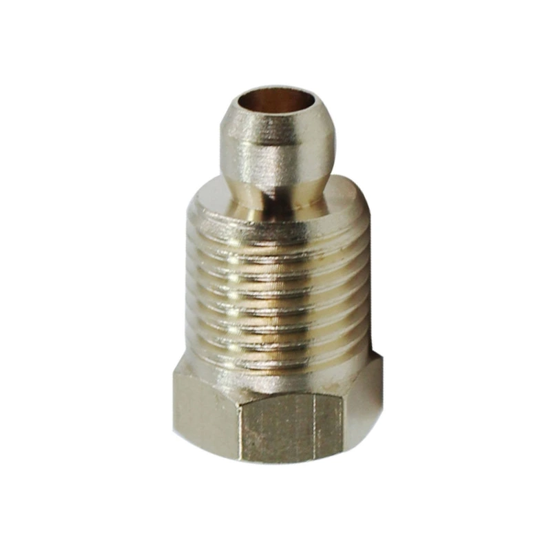 4mm Messing olive Kompressionsmuttern für Pilot Burner Gas Ansaugschlauchteile M10X1