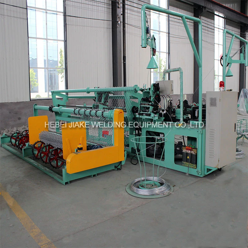 Hot Sale! Best Price Fully-Automatic Double Wire Chain Link Fence Machine