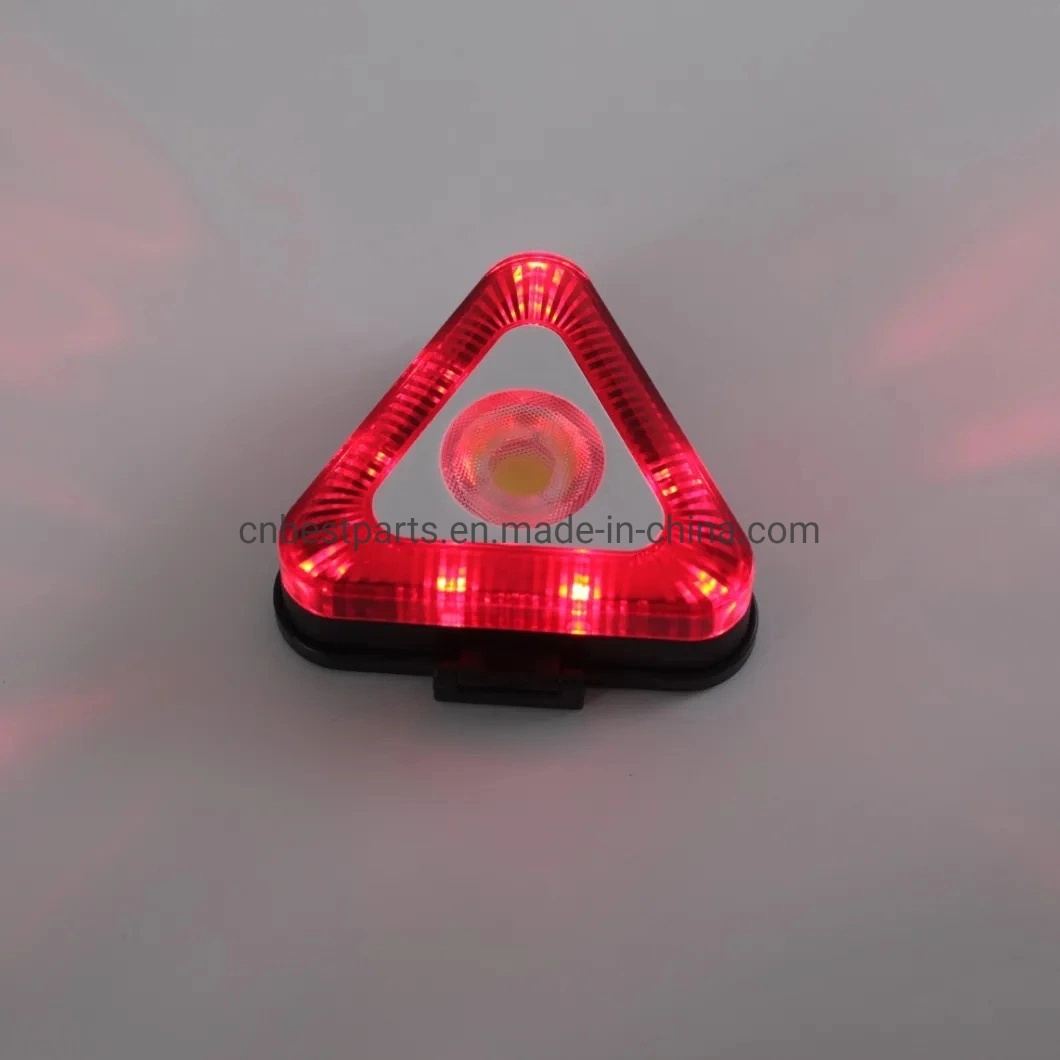 Wholesale/Supplier Car Inspection Road Signal Warning Work Lamp Emergency Mini with Red Warning Triangle Work Lighting Battery COB LED Work Light