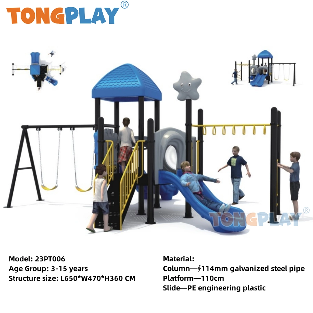 Indoor or Outdoor Playground Plastic Equipment Kids Game Funny Kids Park Safety Kindergarten Play Set