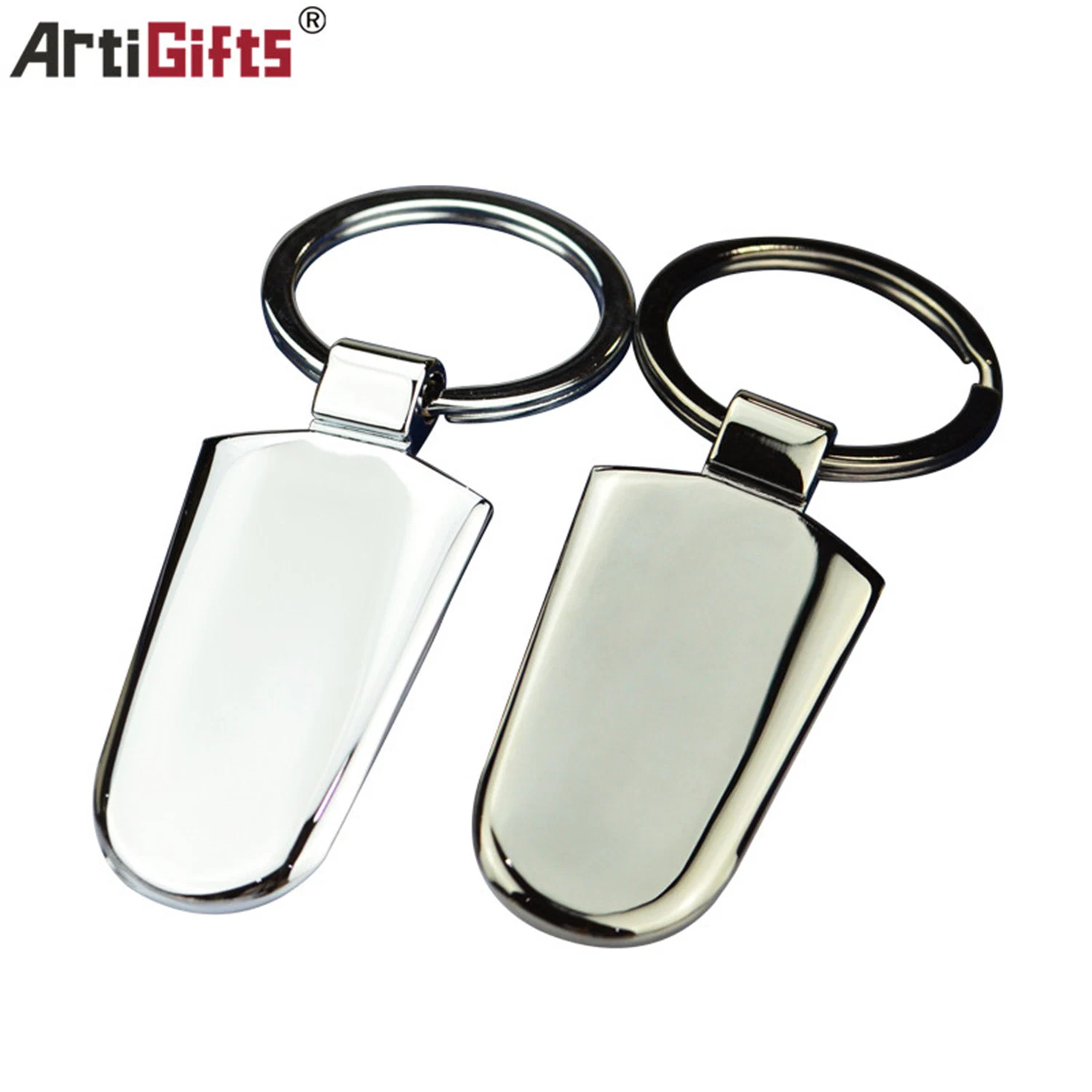 Fashion Colorful Metal Key Holder with Printing Logo